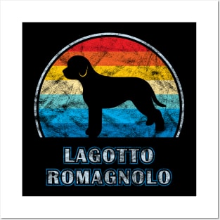 Lagotto Romagnolo Vintage Design Dog Posters and Art